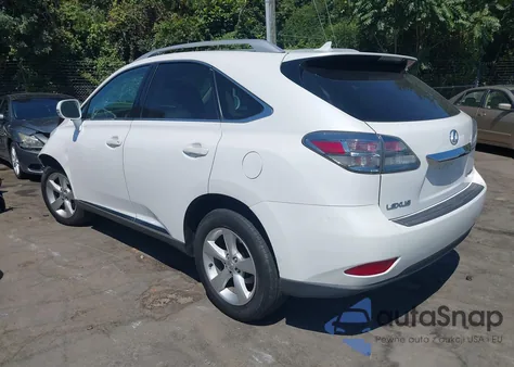 2010 Lexus Rx 350 from USA, damaged, VIN 2T2BK1BA3AC025993